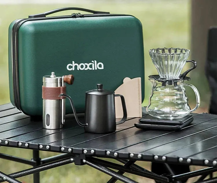 Hand Made Coffee Maker Suit Portable Outdoor Hand Grinding Coffee Suit Suit - Bellarte Enchanté Hand Made Coffee Maker Suit Portable Outdoor Hand Grinding Coffee Suit Suit